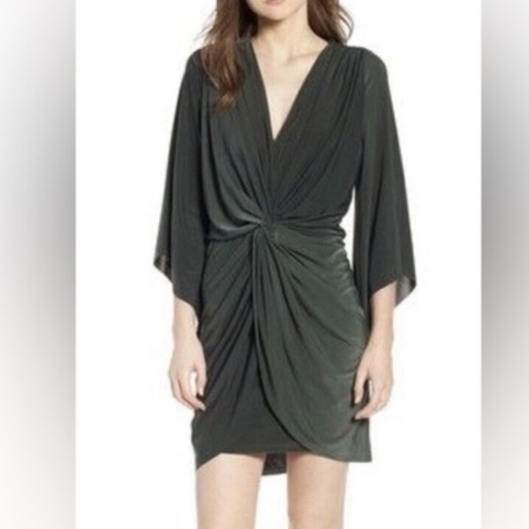 Misa Los Angeles Teget Dress Green - Picture 1 of 4